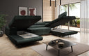 Designer Sofa Lago mit Schlaf - und Klappfunktion in Cord