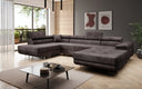 Designer Sofa Lago mit Schlaf - und Klappfunktion in Cord