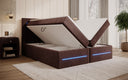 Minera Box Spring Bed with LED, USB, and Storage
