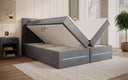 Minera Box Spring Bed with LED, USB, and Storage