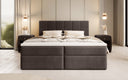 Boxspringbett Aurelia Bouclé mit Stauraum