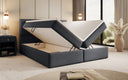 Boxspringbett Aurelia Stoff mit Stauraum