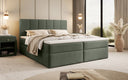 Boxspringbett Aurelia Bouclé mit Stauraum