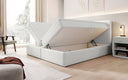 Eleonora Bouclé Box Spring Bed with Storage