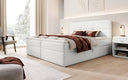Eleonora Bouclé Box Spring Bed with Storage