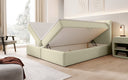 Eleonora Bouclé Box Spring Bed with Storage