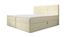 Eleonora Bouclé Box Spring Bed with Storage