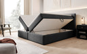 Eleonora Bouclé Box Spring Bed with Storage
