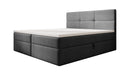 Eleonora Bouclé Box Spring Bed with Storage