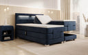 Boxspringbett Ardena Samt elektrisch verstellbar mit LED
