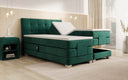 Amara Velvet Electrically Adjustable Box Spring Bed