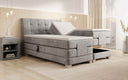 Amara Velvet Electrically Adjustable Box Spring Bed