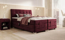 Amara Velvet Electrically Adjustable Box Spring Bed