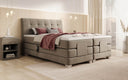 Amara Velvet Electrically Adjustable Box Spring Bed