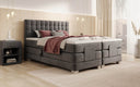 Sorella Velvet Electrically Adjustable Box Spring Bed