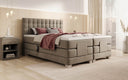 Sorella Velvet Electrically Adjustable Box Spring Bed
