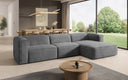 Designer Ecksofa Comfy in Samt