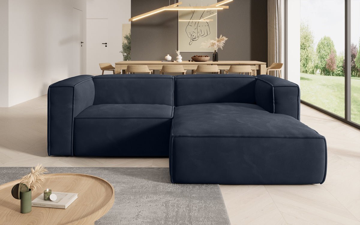 Designer Sofa Comfy L Mini in Velvet