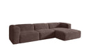 Designer Ecksofa Comfy in Cord