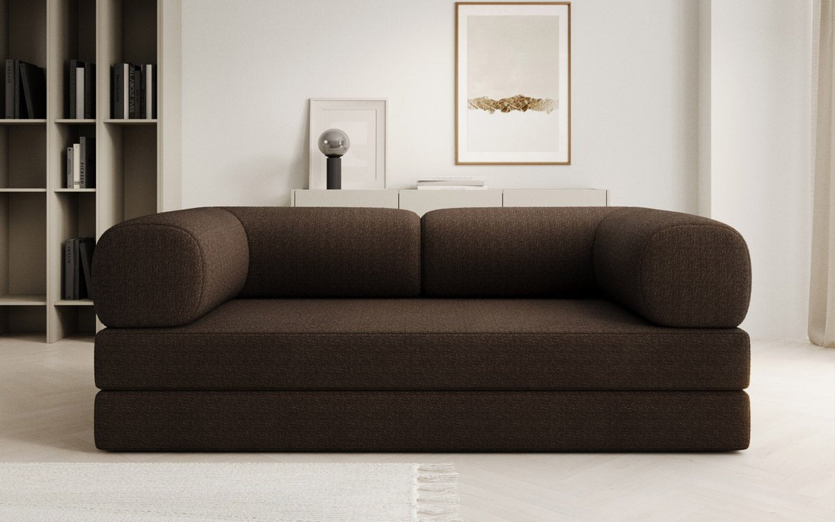 Designer Sofa Lazy 3 Sitzer in Bouclé