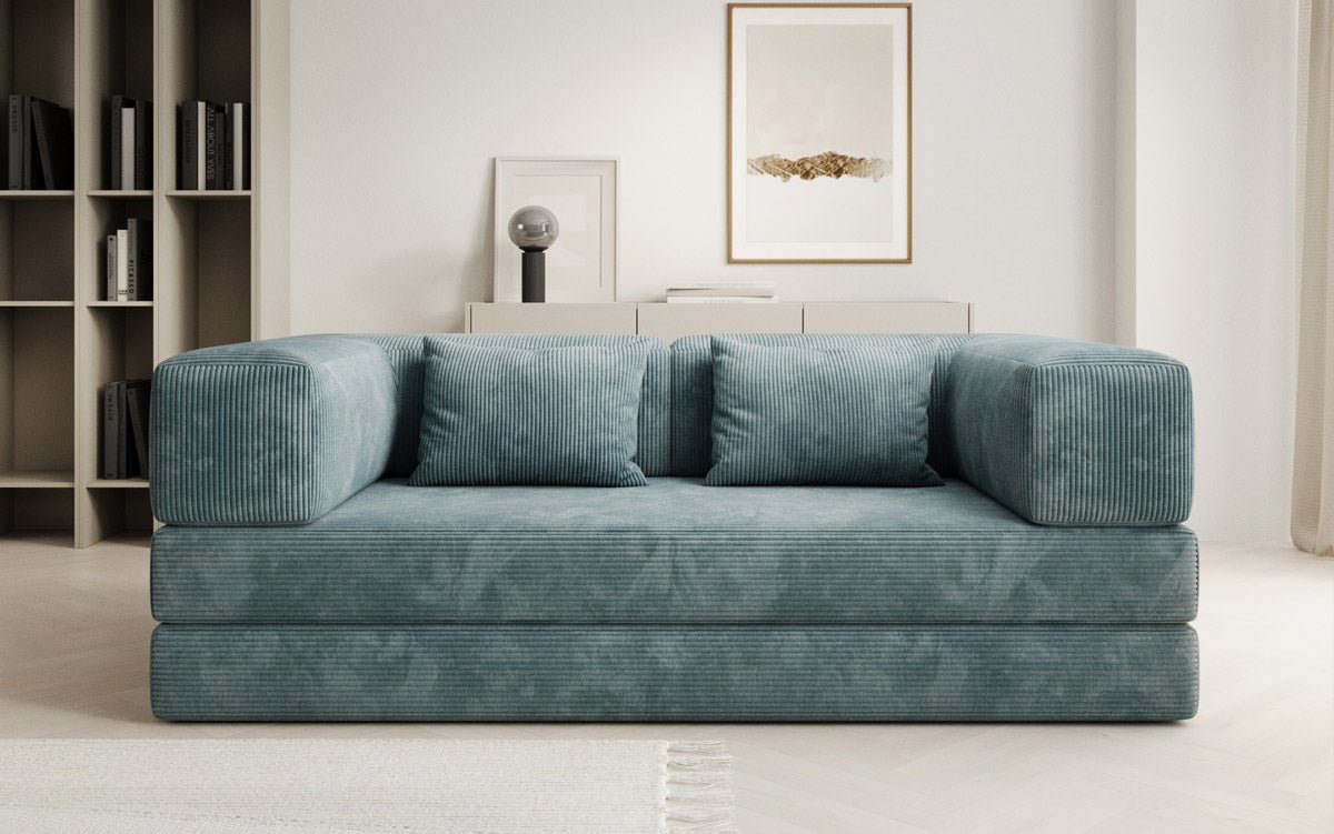 Designer Sofa Lazy 3-Seater in Corduroy