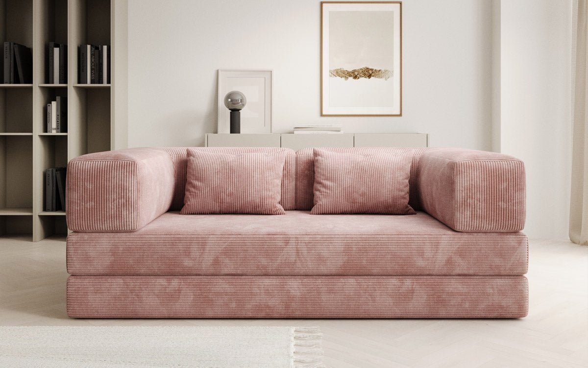 Designer Sofa Lazy 3-Seater in Corduroy