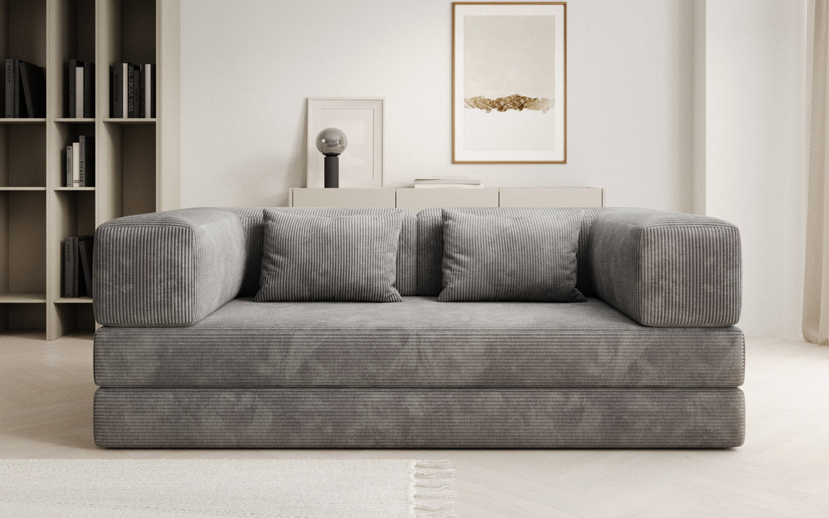 Designer Sofa Lazy 3-Seater in Corduroy