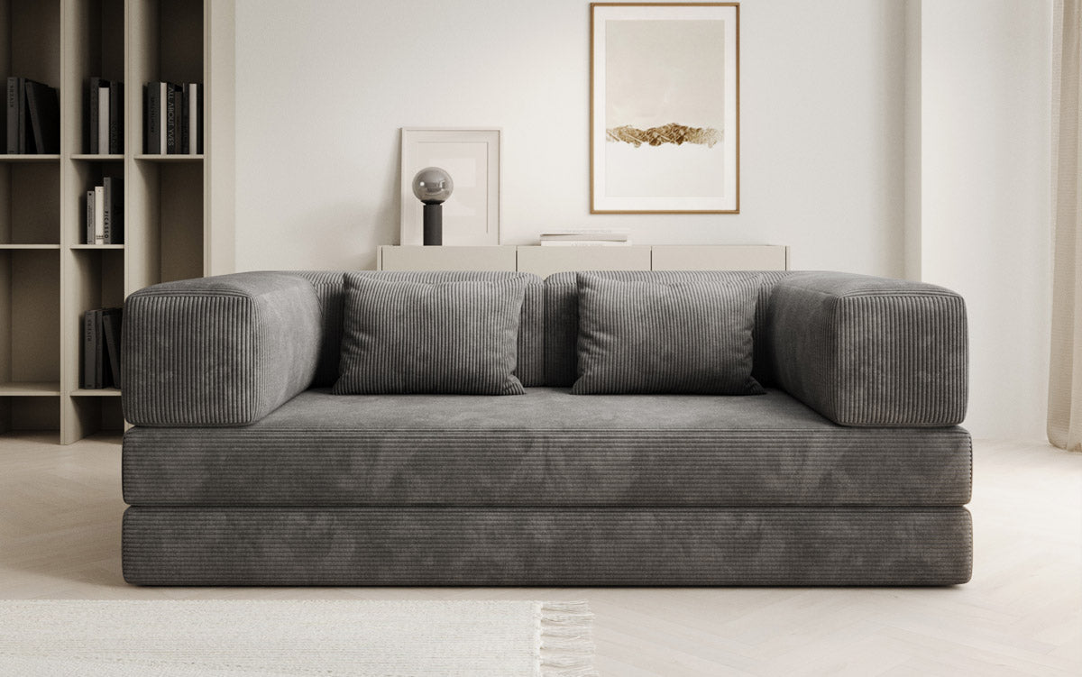 Designer Sofa Lazy 3-Seater in Corduroy