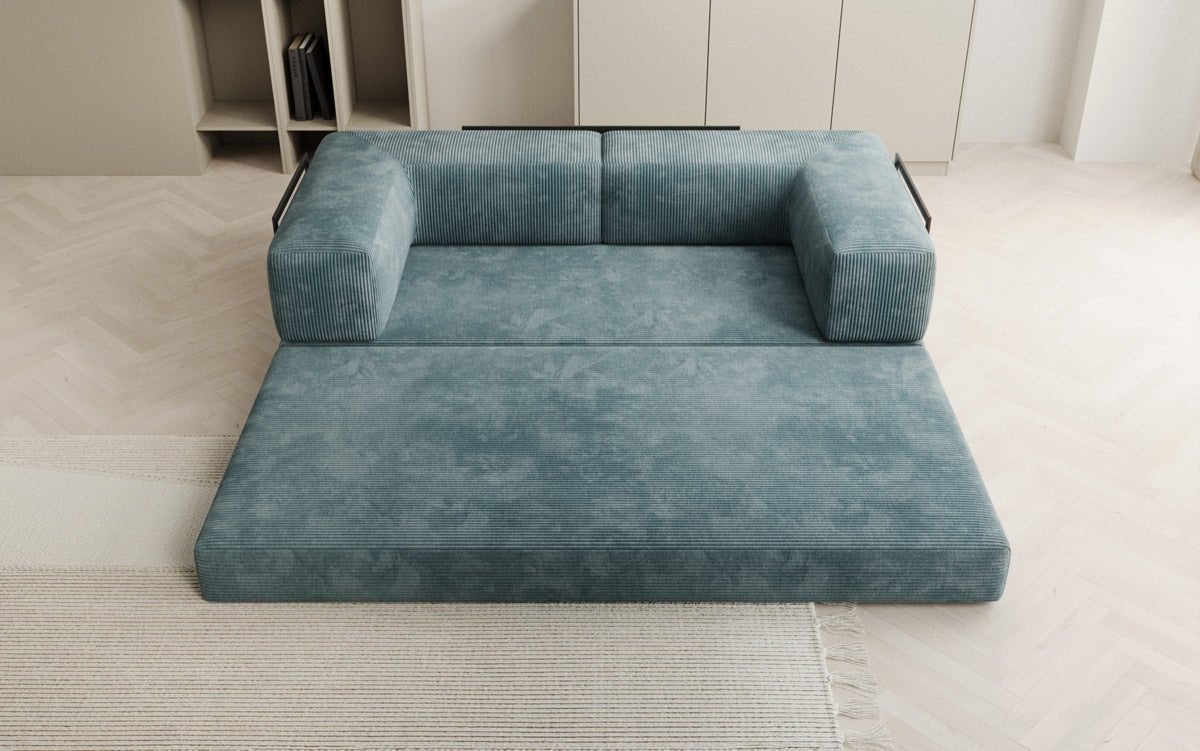 Designer Sofa Lazy 3-Seater in Corduroy