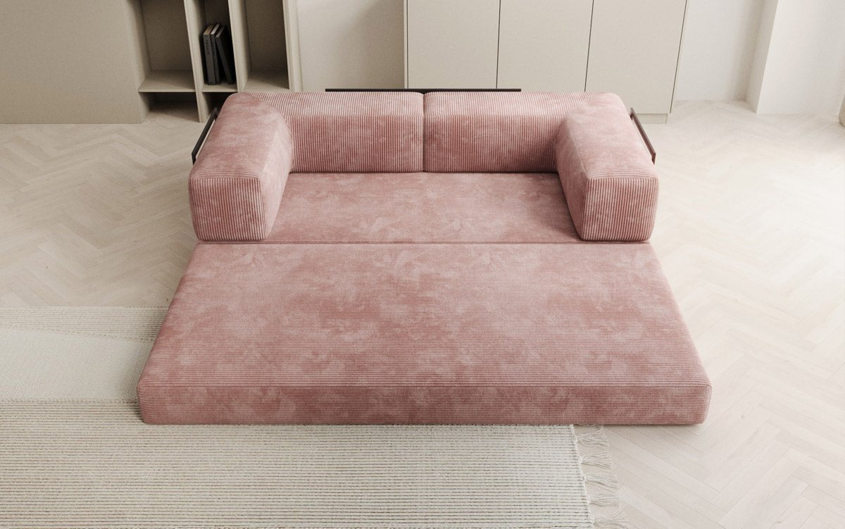 Designer Sofa Lazy 3-Seater in Corduroy