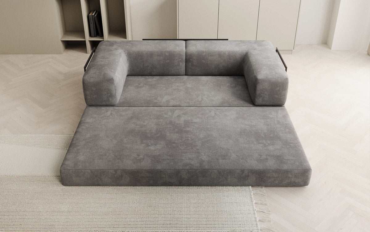 Designer Sofa Lazy 3-Seater in Corduroy