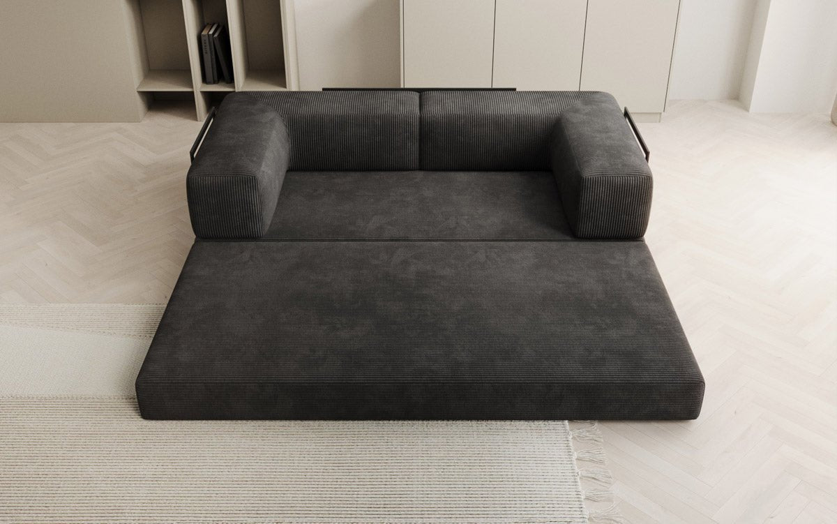 Designer Sofa Lazy 3-Seater in Corduroy