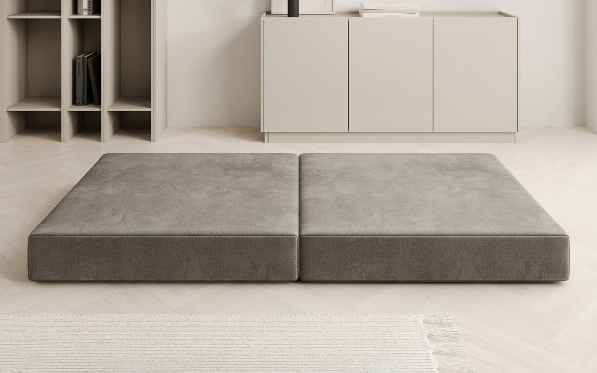 Beistellhocker Lazy in Samt