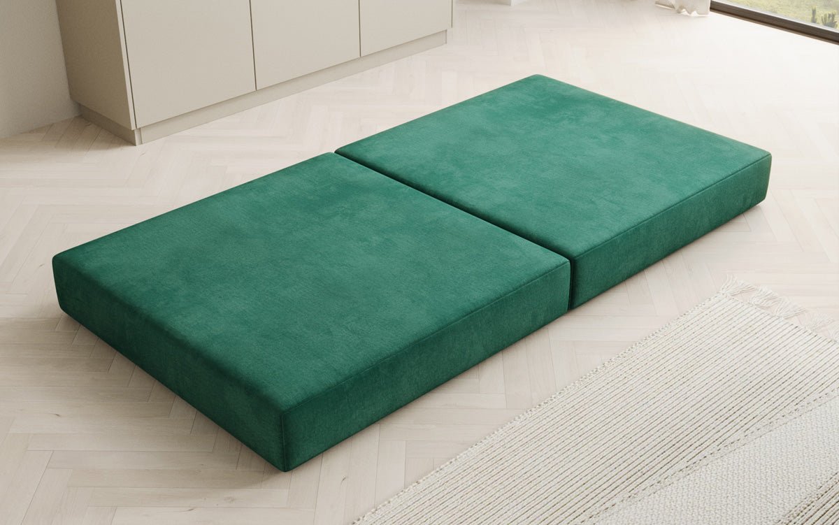Beistellhocker Lazy in Samt