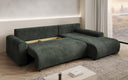 Designer Ecksofa Hanna mit Schlaffunktion und Stauraum