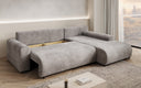 Designer Ecksofa Hanna mit Schlaffunktion und Stauraum