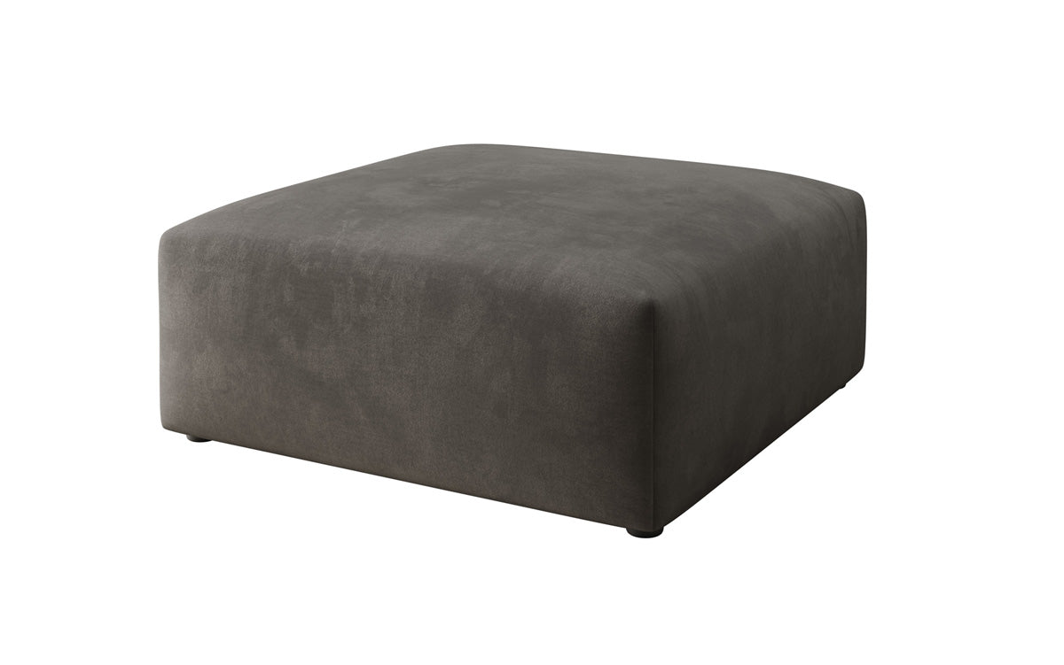 Side stool 80 cm Snug made of velvet