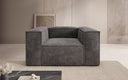 Designer Sofa-Sessel Lesley in Cord