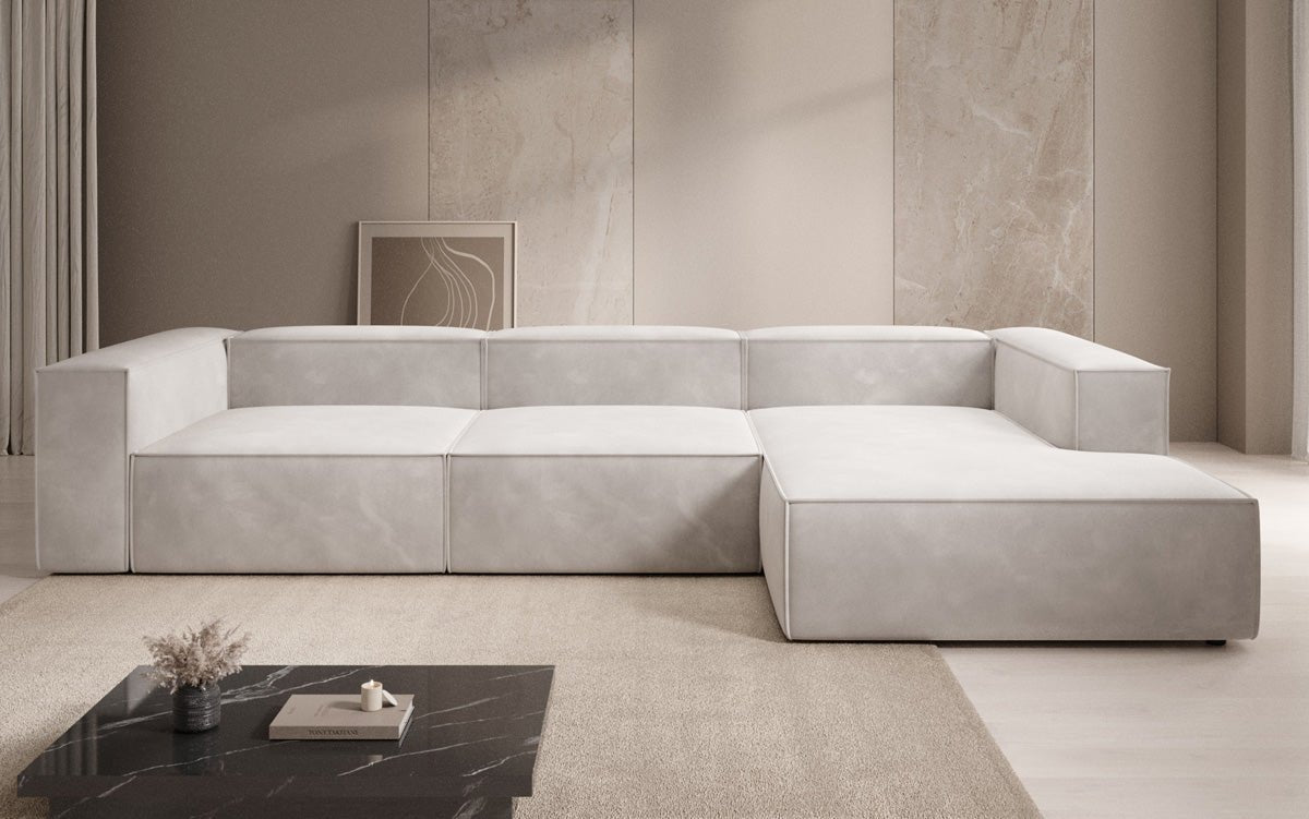 Designer Sofa Lesley L in Velvet