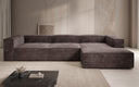 Designer corner sofa Lesley in Corduroy