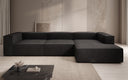 Designer corner sofa Lesley in bouclé