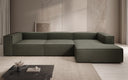 Designer corner sofa Lesley in bouclé