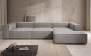 Designer corner sofa Lesley in bouclé