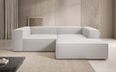 Designer corner sofa Lesley Mini in Bouclé