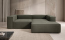 Designer corner sofa Lesley Mini in Bouclé