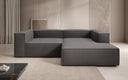 Designer corner sofa Lesley Mini in Bouclé