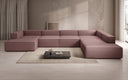 Designer Sofa Lesley U XXL in Fabric