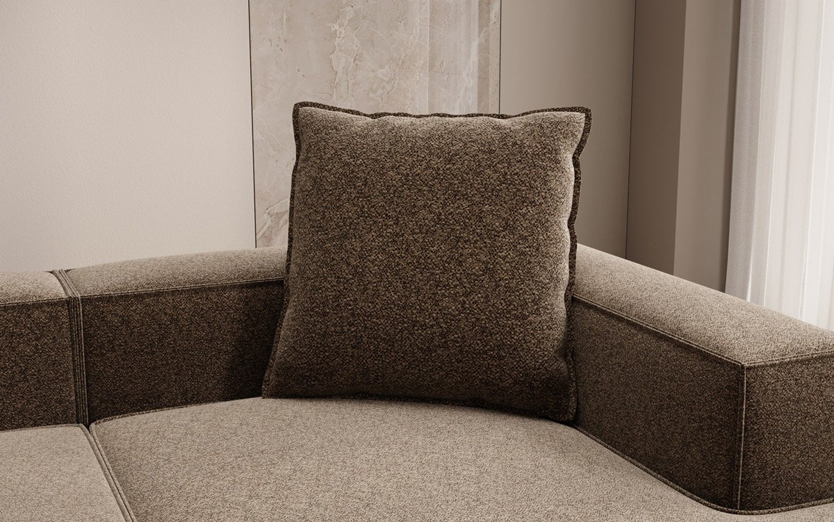 Zierkissen Lesley 60x60 in Strukturstoff