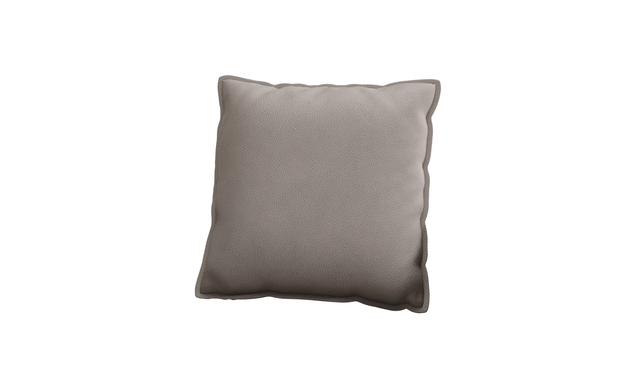 Decorative pillow Lesley 60x60 in genuine leather