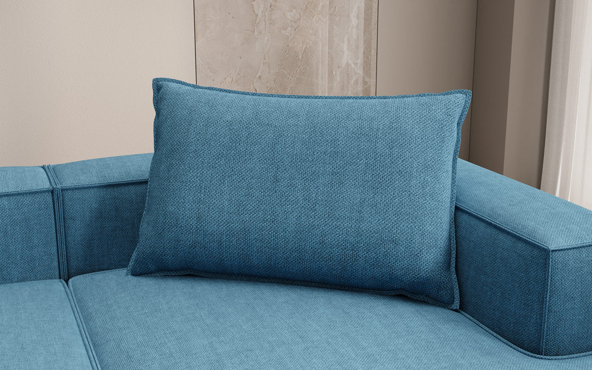 Decorative cushion Lesley 45x80 in linen look